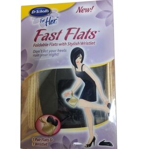 Dr. Scholls travel flats size 7-8